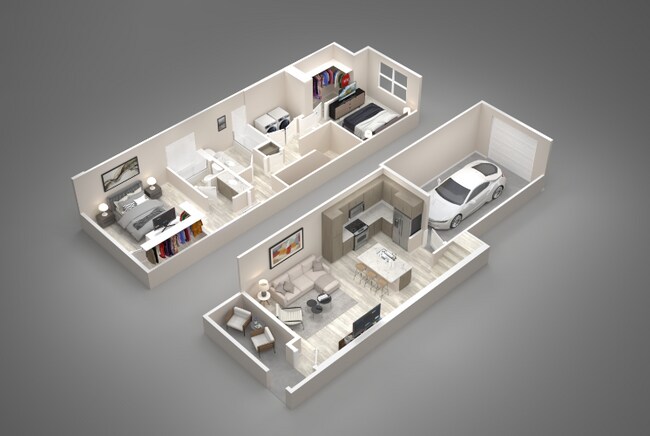 Unit 1075 1119 floor plan